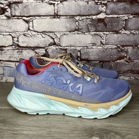 Hoka One Elevon 2 Mental Health Purple Impression Gym Shoes Men 11M US/45 1/3EU - Picture 7 of 14